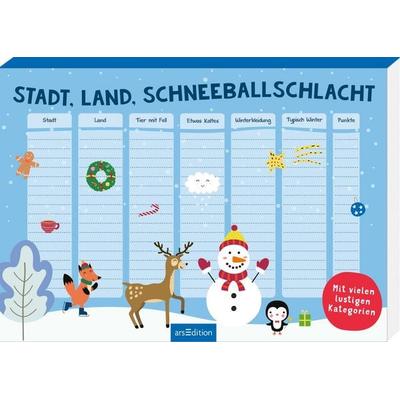 Stadt, Land, Schneeballschlacht