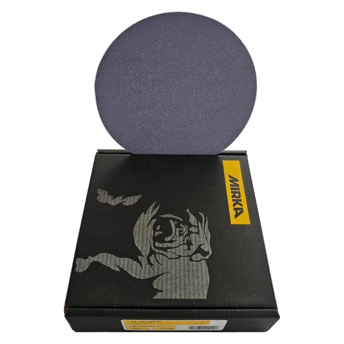 Mirka Schleifscheibe Q.SILVER 125 mm, Griff 0H, P120, 20 Stück (120) (68512368)