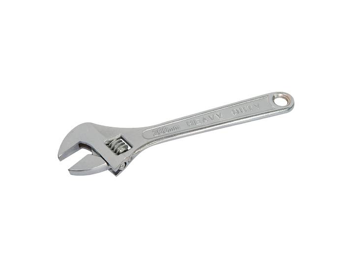 Clé à molette 200 mm de long\, 22 mm de largeur de mâchoire