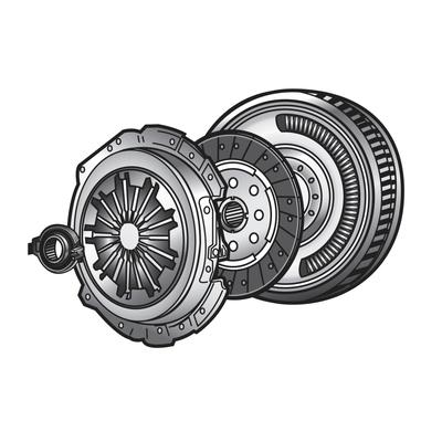 VALEO Kupplungssatz FULLPACK DMF 837057 für VW (SVW)