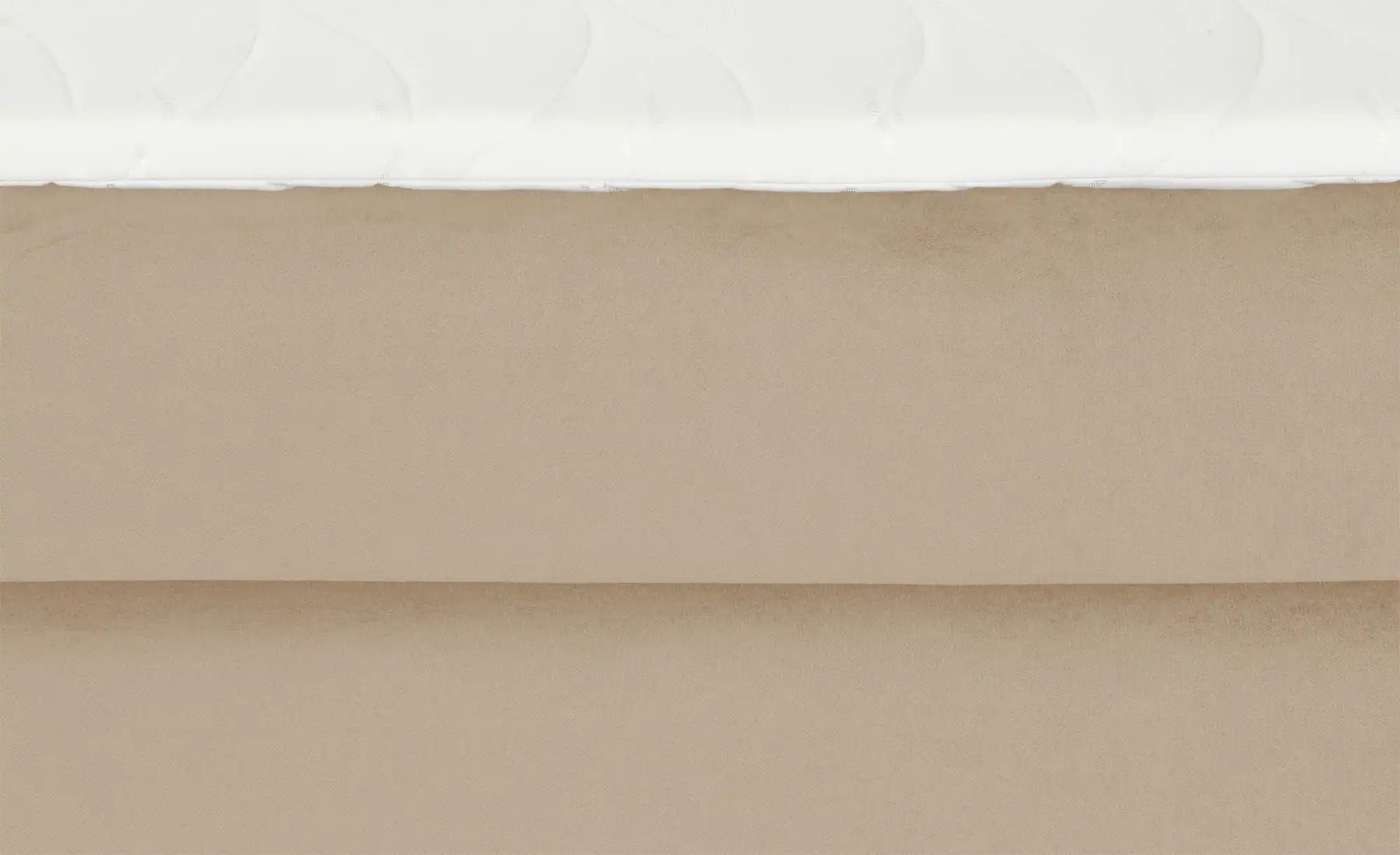 Höffner Boxspringbett  Wind ¦ beige ¦ Maße (cm): B: 180 H: 152