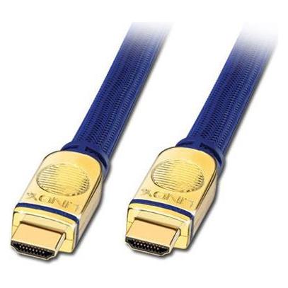 Lindy Premium Gold HighSpeed HDMI 1.4 Kabel mit Ethernet 3m (3 m) (37422)