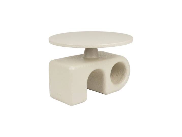 Design Beistelltisch „Hermit“ Beige Zuiver