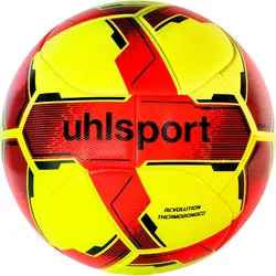 uhlsport Revolution Thermobonded Fußball Spielball gelb 5