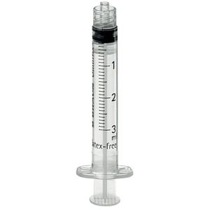 B.Braun Spritzen Omnifix LL Solo, 3ml, 3-teilig, Lock-Luer-Ansatz, steril, 100 Stück