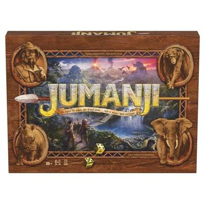 Spin Master Games - Jumanji - das actiongeladene Familienspiel für 2–4 mutige Abenteurer ab 8 Jahren