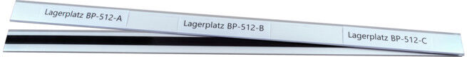Porte-étiquettes magnétique Eichner en PVC 80 x 1.000 mm (9218-03469)