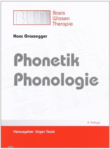 Hans Grassegger - Phonetik, Phonologie - Preis vom 16.10.2026 11:41:07 h