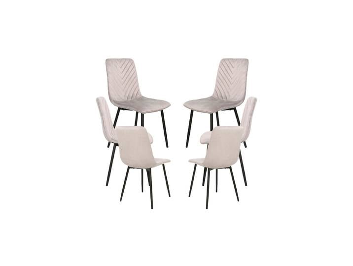 6er Set Guri Stühle - Gris clair