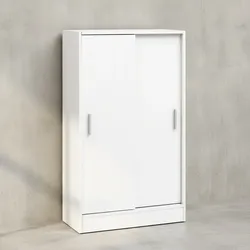 KADIMA DESIGN Aktenschrank aus Holz, modern, wasserabweisend, kratzfest, 60x107,5x28,5 cm.