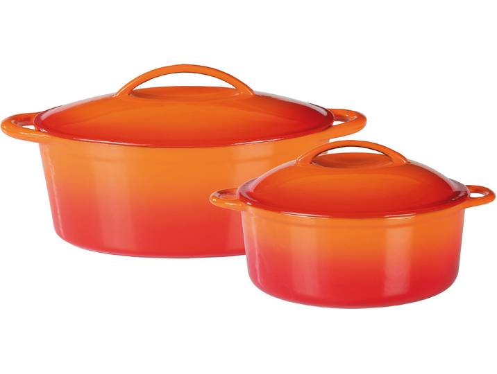 Topf-Set GSW Orange Shadow , orange, Töpfe, Topf-Set, Induktion