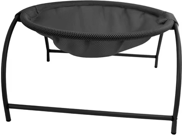 Inspire Curations DreamLift Elevated Pet Hammock Bed black