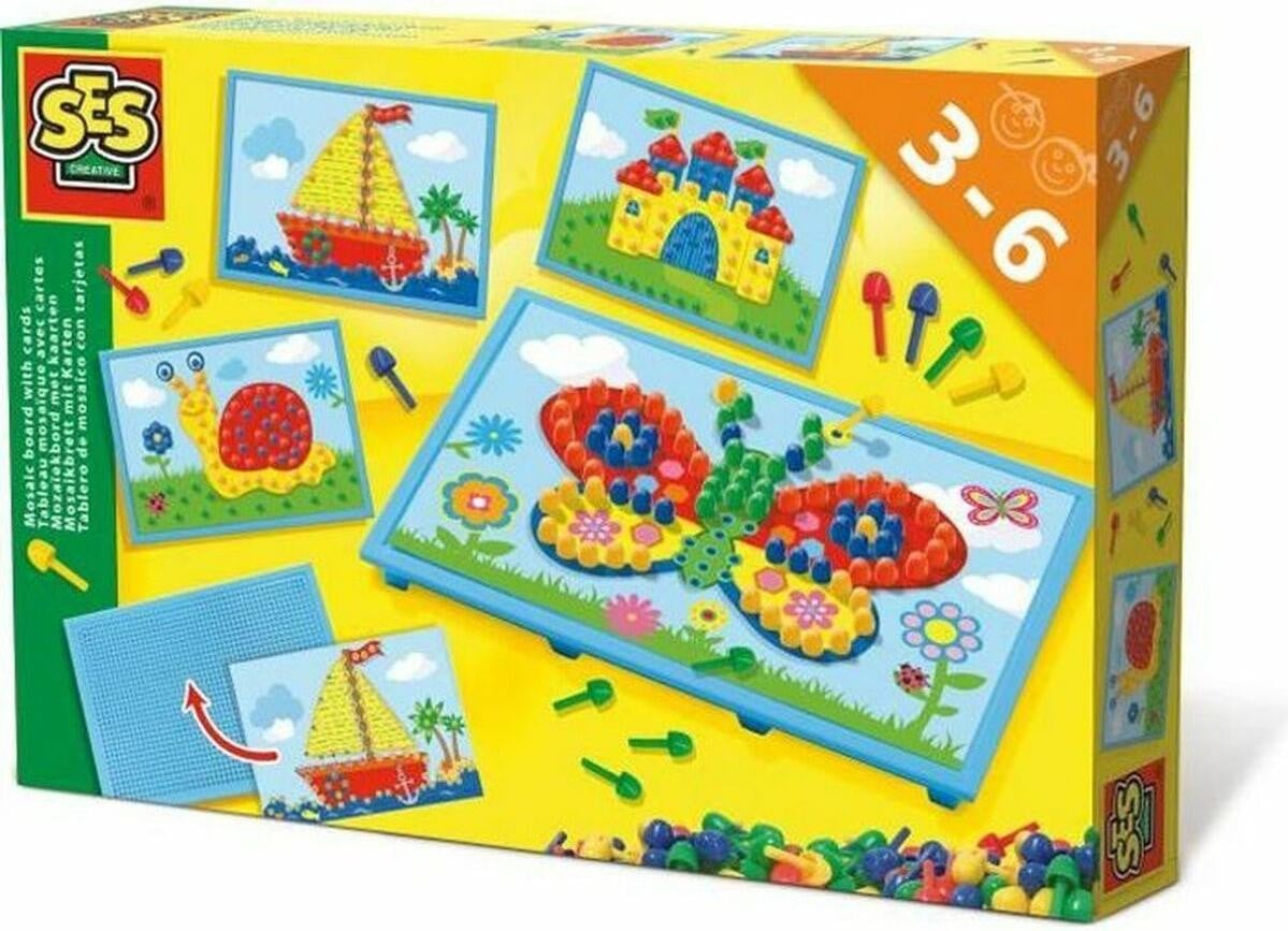 SES Creative Mosaic bord met kaarten