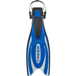 Cressi Frog Plus (blau/silber) - Größe: M/L