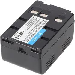 AccuCell Akku passend für Panasonic VW-VBS20E, HHR-V211 (Kamera Akku), Kamera Stromversorgung, Schwarz