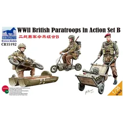Bronco WWII British Parattroops In Action Set B