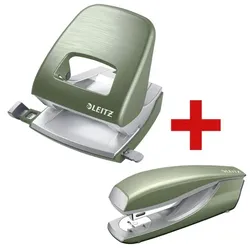 Leitz Tacker-Locher Büroset »5006 NeXXt Style & 5562 NeXXt Style« grün, 10.7x10x13.7 cm