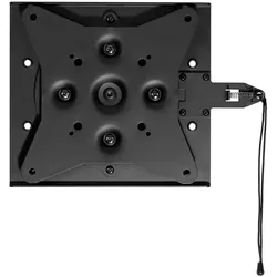 Peerless AV RMI2W - Montagekomponente (Drehbare Halterung, VESA Adapterplatte) für Flachb, Digital Signage Zubehör, Schwarz