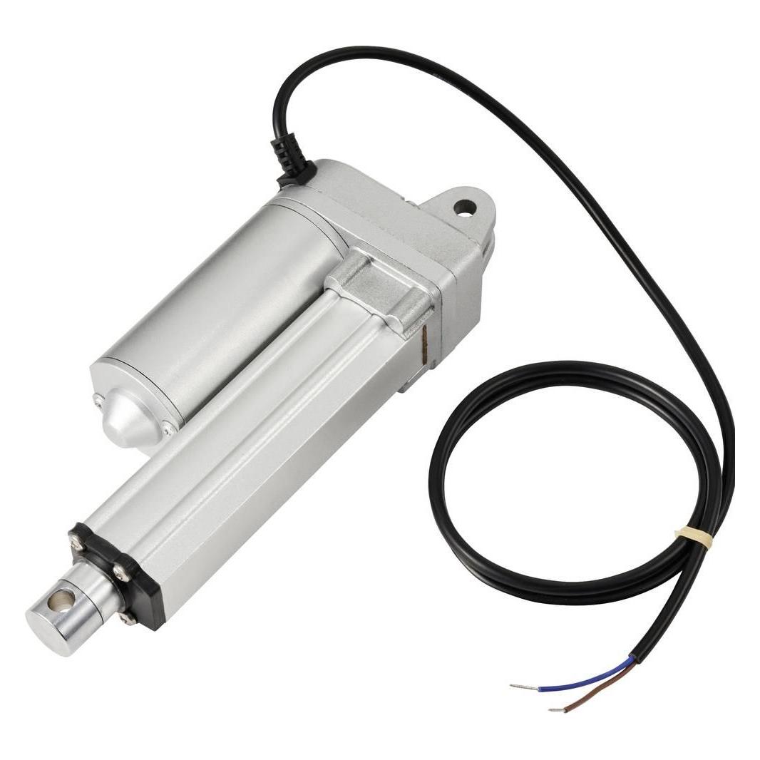 Tru Components Elektrozylinder TC24-100-150 TC-13492792 Hublänge 100 mm Schubkra (TC-13492792)