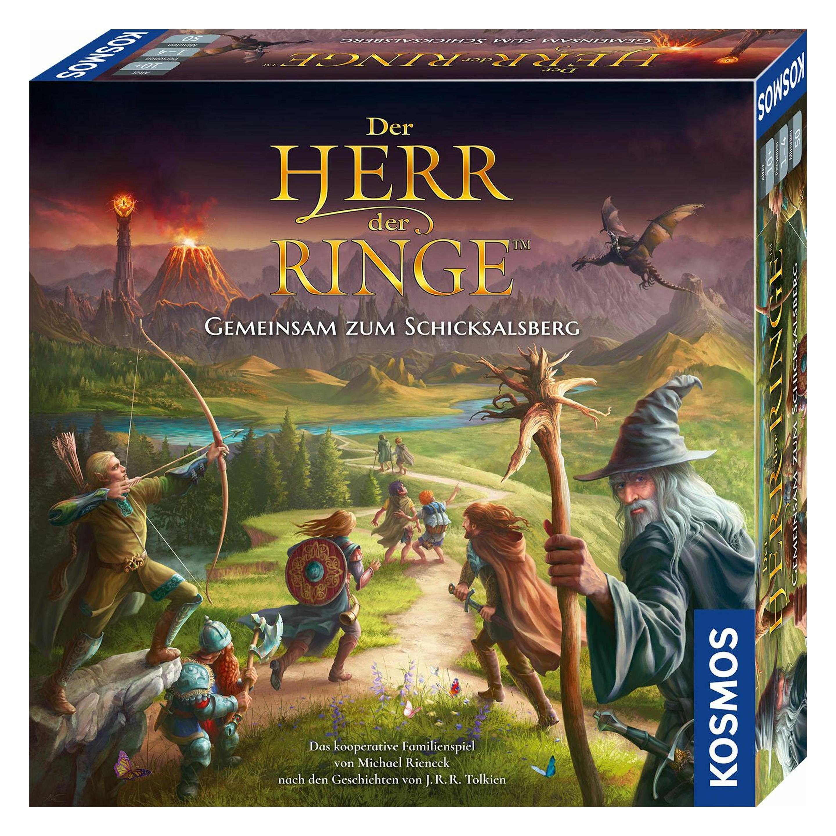 Kosmos Der Herr der Ringe - Gemeinsam zum Schicksalsberg (Deutsch, 1 - 4 Spieler) (682804)