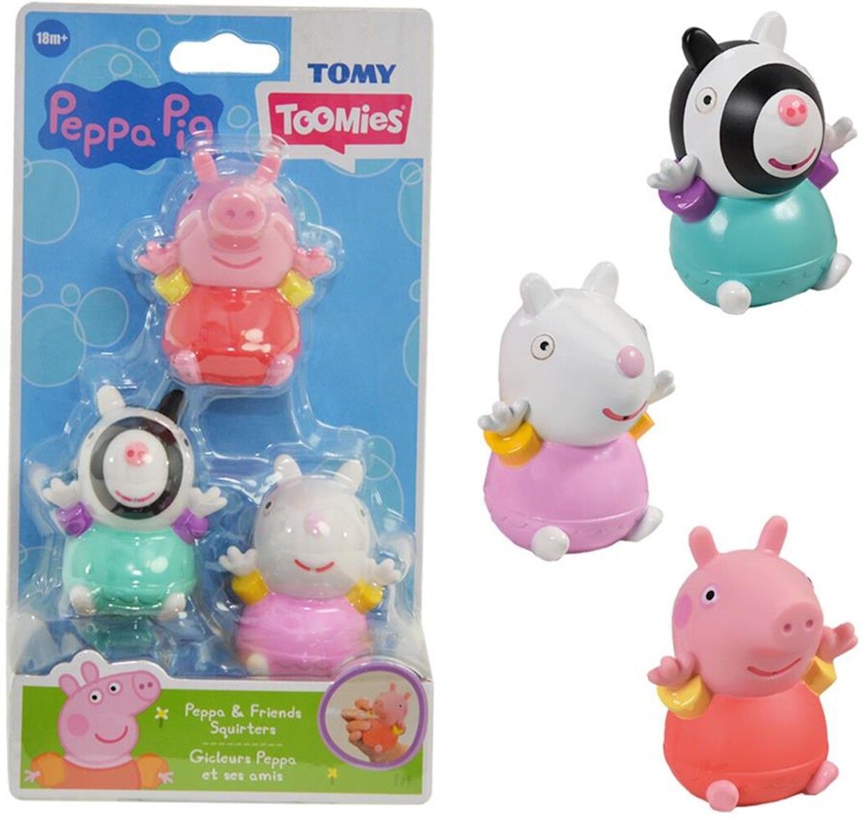 Tomy Toomies Peppa Pig - Peppa & Friends Squirters (Peppa)