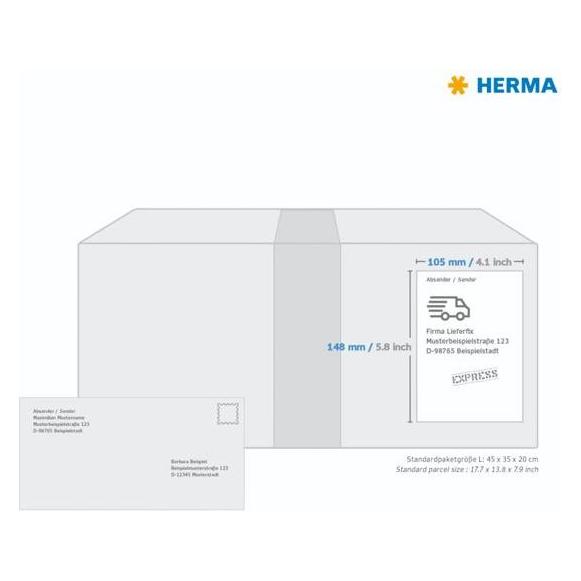 Herma Wetterfeste Versandetiketten A4 (4697)