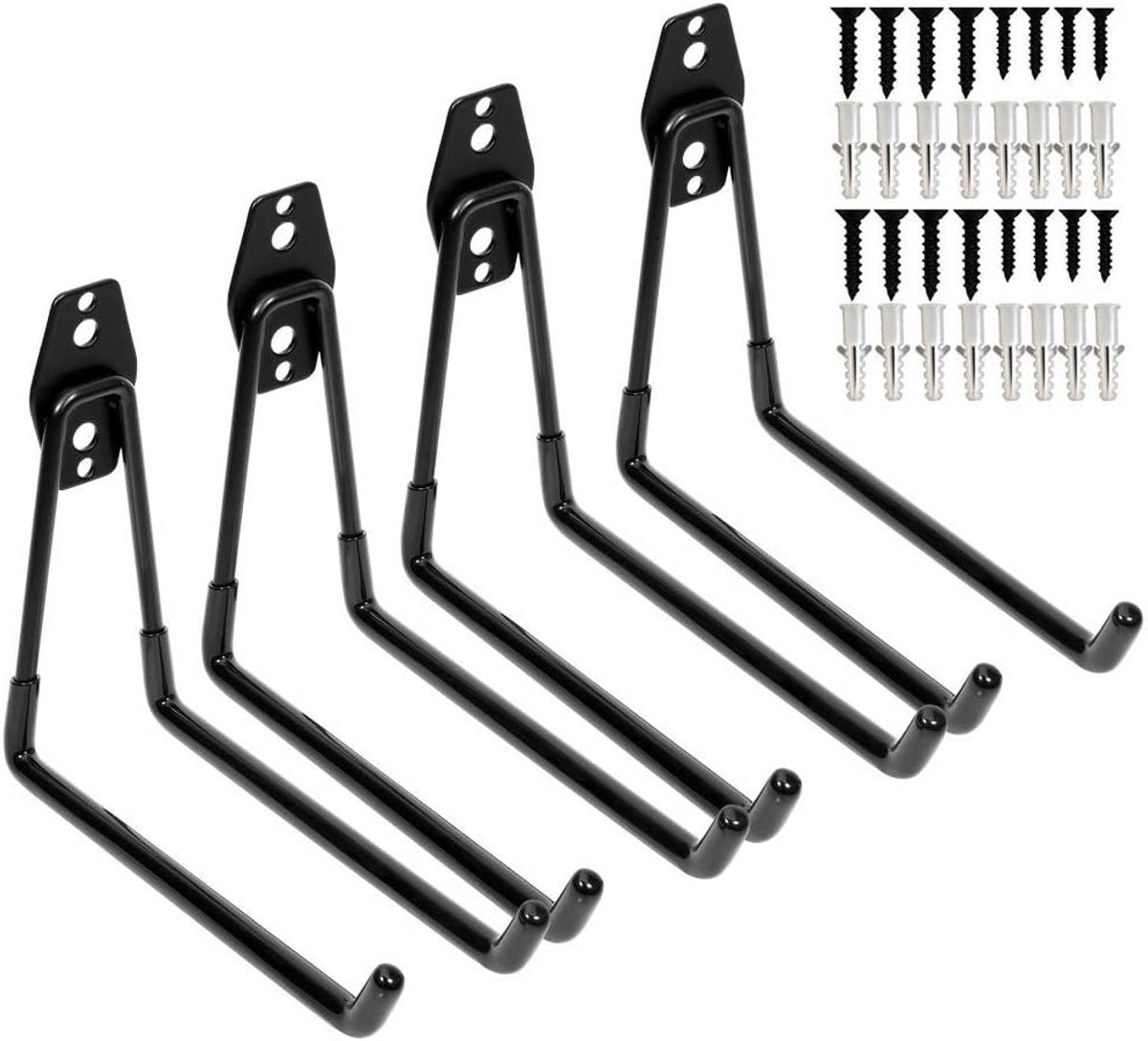 Heavy Duty Garage Haken voor Wandmontage - Antislip Gereedschap Hangers