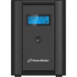 Powerwalker VI 2200 SHL Schuko 2200VA / 1200W Leitung Interaktiver USV-Turm AVR HID LCD HID (2200 VA, 1200 W, Line-Interaktiv USV), USV