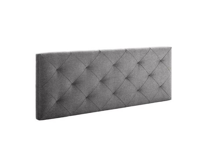 TÊTE DE LIT MILAN 140X60 GRIS