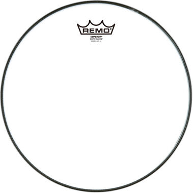 "Remo 12"" Emperor White Suede "