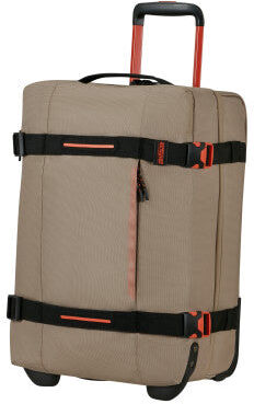 American Tourister Urban Track LMTD 55cm 2-Wheel Cabin Duffle - Beige/Orange