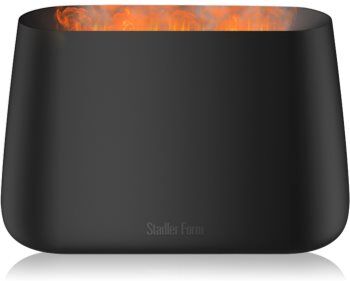 Stadler Form Ben difusor de aroma e humidificador de ar ultrassónico com efeito de lareira acesa coloração Black 1 un.. Ben