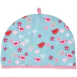 TEA COSY – Stoff-Teewärmer Vögel & Blumen