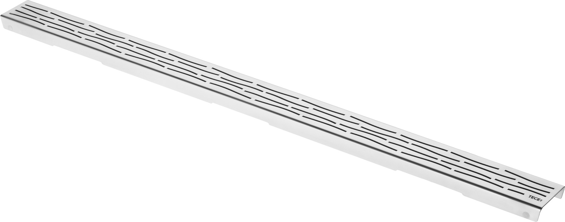 TECE grille TECE 600860 TECEdrainline organique droit, 80 cm, Inox poli