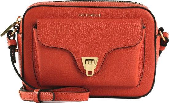 Coccinelle Beat Soft Crossbody Tasche - Gazpacho, Leder, 13 x 7 x 18 cm