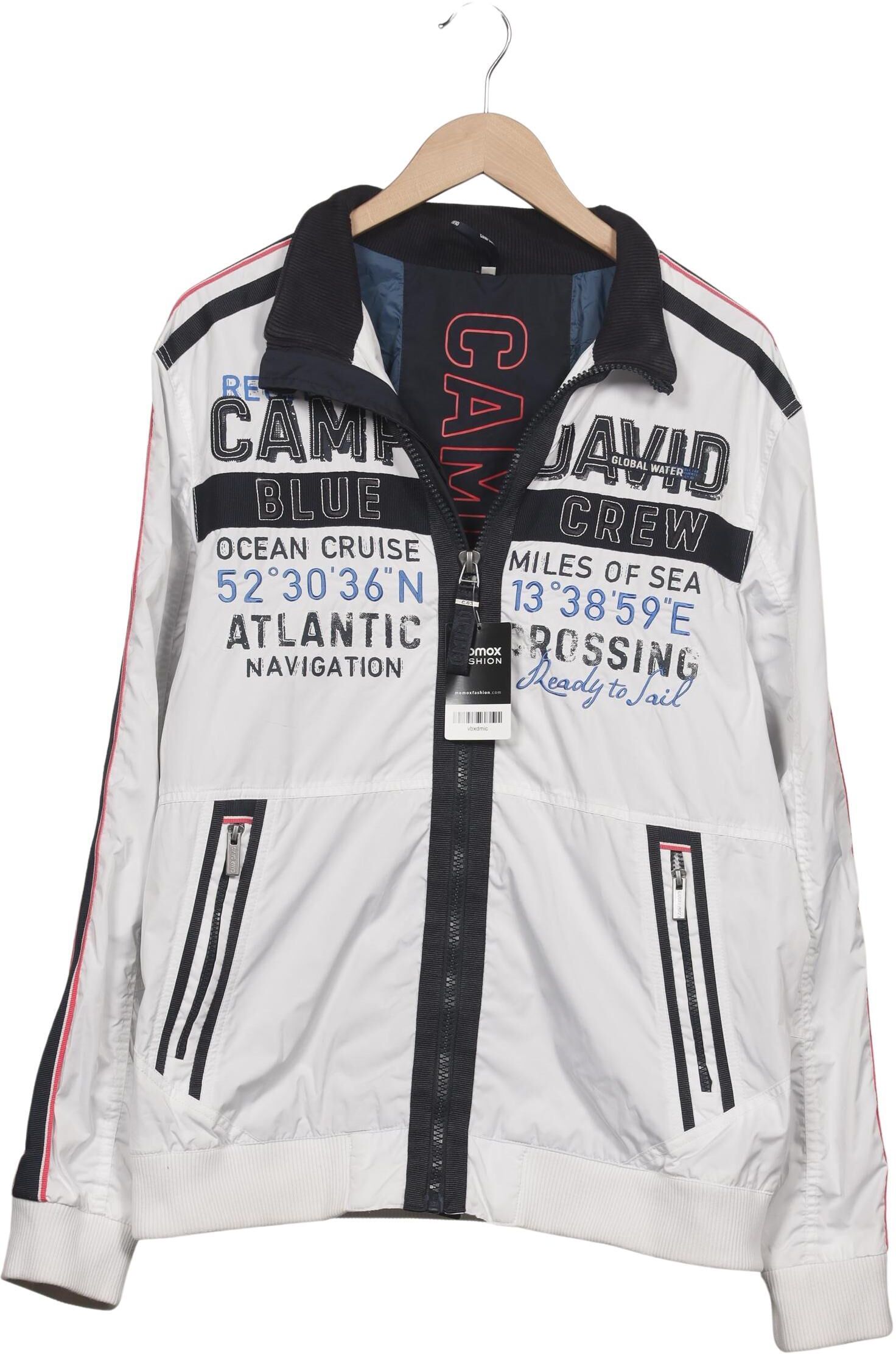 Camp David Herren Jacke, Mehrfarbig, Gr. XL, Synthetik - Second Hand