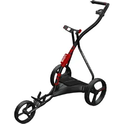 Wishbone Golf E-Trolley EON inkl. Schirm- und Scorekartenhalter, anthrazit/rot