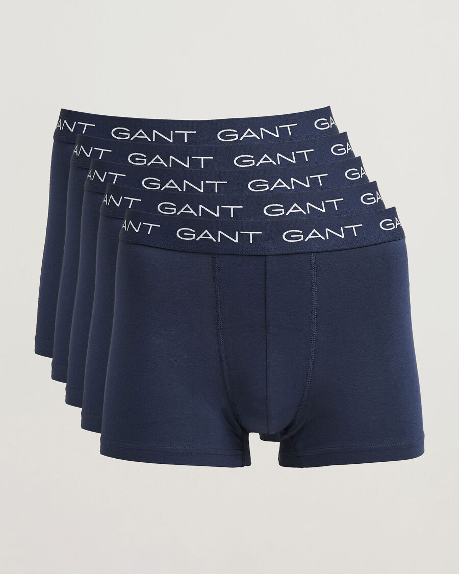 GANT 5-Pack Trunks Marine men M Blå