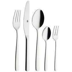 GSW 30-teiliges Besteckset aus massivem Edelstahl, Besteck, Silber