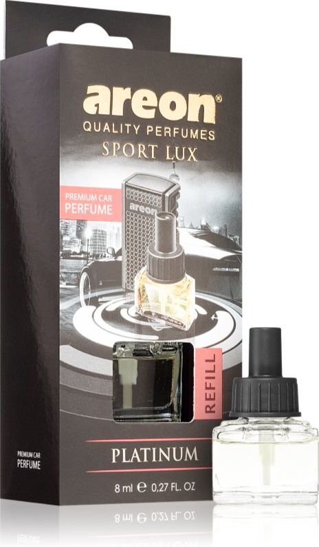 Areon Car Black Edition Platinum désodorisant voiture recharge 8 ml