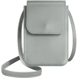 Avizar Smartphone-Schultertasche For You Series (Universal), Smartphone Hülle, Grau