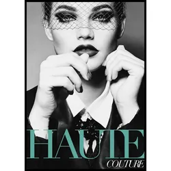 Bild COUTURE 9 (BH 50x70 cm) - schwarz - BH 50x70 cm