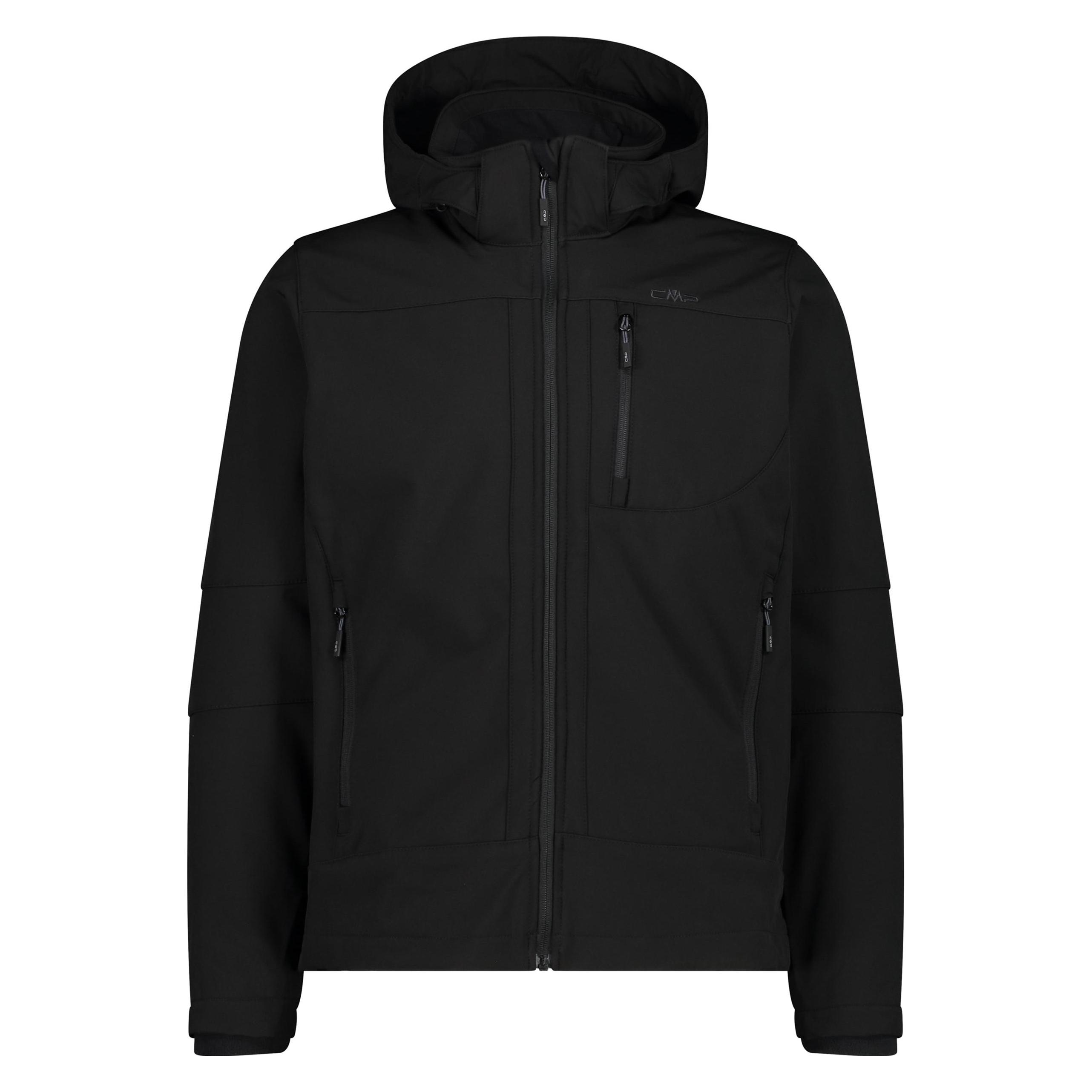CMP Campagnolo Herren Zip Hoody Softshell Jacke (52) (3A01787N-U901-52)