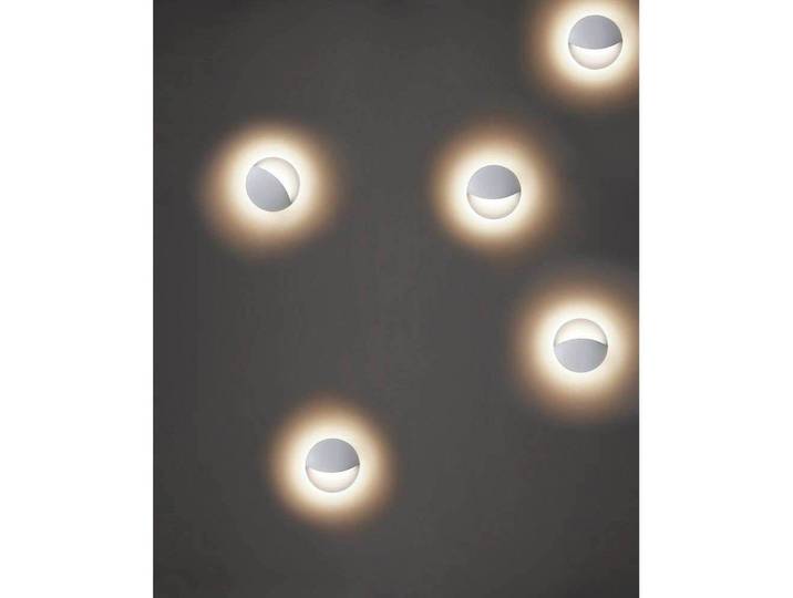 Applique murale Smiley IP65 Matt White - LOOM DESIGN - Terrasse - Aluminium