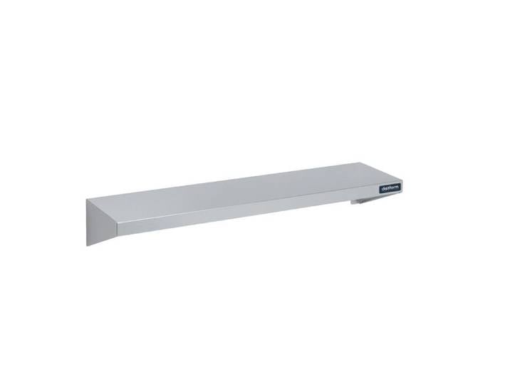 Étagère Murale avec Consoles P.400mm - Distform - l600- L1- P- h250- Acier Inoxydable l600- L1- P- h250- Acier Inoxydable