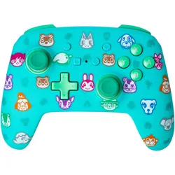 PowerA Enhanced Wired Controller - Animal Crossing (Switch, Switch OLED), Gaming Controller, Türkis