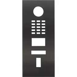 DoorBird D2101FV Fingerprint 50/D2101FV EKEY Frontblende – Titan-Optik (PVD)