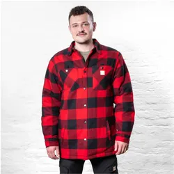 Stier, Sägeblatt, Heavy Lumber Jacket bci cotton L buffalo plaid red