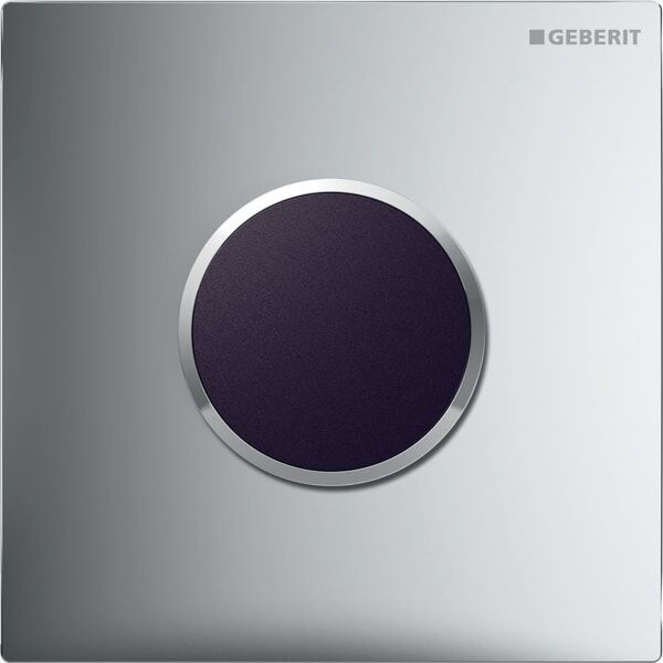 urinoir Geberit Typ 10 116025KN1 fonctionnement infrarouge / secteur, chrome mat