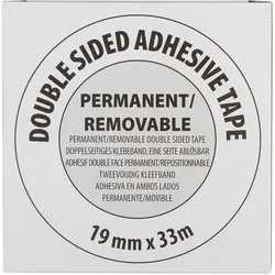 Neschen gudy® DS 11 Doppeklebeband, permanent/ablösbar 19 mm x 33 m